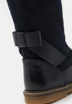 Friboo LEATHER - Stiefel - Dark Blue, Kinder -FRIBOO Geschäft 02881541548a42908a35fb0cd24d51de