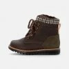 Friboo BOOTIES - Schnürstiefelette - Dark Brown, Kinder -FRIBOO Geschäft 058ce3d229804933b5a3866890b0de4e