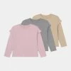 Friboo 3 PACK - Langarmshirt - Purple /beige/mottled Grey, Kinder 1 Friboo 3 PACK - Langarmshirt - Purple /beige/mottled Grey, Kinder -FRIBOO Geschäft 08683709c12447bcb0e01512954d930e