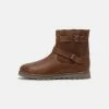 Friboo LEATHER - Stiefelette - Dark Brown, Kinder