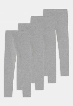 Friboo BASIC GIRLS 4 PACK - Leggings - Hosen - Grey, Kinder
