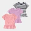 Friboo 3 PACK - T-Shirt Print - Pink/purple/black, Kinder 2 Friboo 3 PACK - T-Shirt Print - Pink/purple/black, Kinder -FRIBOO Geschäft 111eee126e2144adb4869b3c4f681dc8
