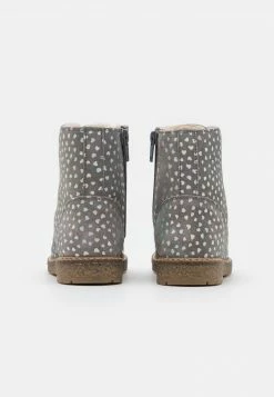 Friboo LEATHER - Schnürstiefelette - Light Grey, Kinder -FRIBOO Geschäft 1de96d931ad84de18437fd12033d8463