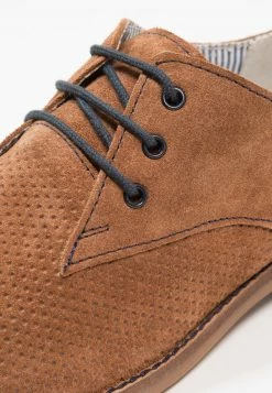 Friboo LEATHER - Schnürer - Brown, Kinder -FRIBOO Geschäft 22bcd7cf779d4b859d1e10cc7f4cf560