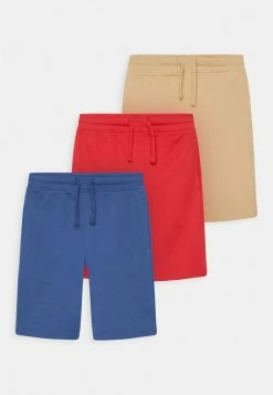 Friboo SOLID 3 PACK - Jogginghose - Tan/red/blue, Kinder