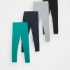 Friboo 4 PACK - Leggings - Hosen - Turquoise/black/light Grey, Kinder 1 Friboo 4 PACK - Leggings - Hosen - Turquoise/black/light Grey, Kinder -FRIBOO Geschäft 322bd5aba0964735871731a7a55235b9