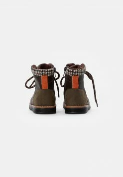 Friboo BOOTIES - Schnürstiefelette - Dark Brown, Kinder -FRIBOO Geschäft 335fe38f9b5f4f3785323bbcc03c3f8c