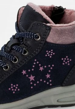 Friboo LEATHER BOOTIES - Schnürstiefelette - Dark Grey, Kinder -FRIBOO Geschäft 352787c912e544cf9d7d5435bff0e847