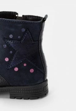 Friboo LEATHER BOOTIES - Stiefelette - Dark Grey, Kinder -FRIBOO Geschäft 371c3b42136547b3a673d7b587a3ea40