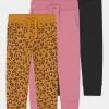 Friboo BASIC GIRLS 3 PACK - Jogginghose - Pink/black/yellow, Kinder -FRIBOO Geschäft 3f631ad67d614dc08cc682e0e27f2caf