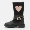 Friboo Cowboy-/Bikerboot - Black, Kinder