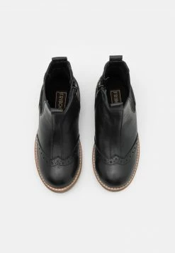 Friboo LEATHER - Stiefelette - Black, Kinder -FRIBOO Geschäft 4251ef5a960c47b1afa678b3a2cd25e1