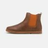 Friboo LEATHER - Stiefelette - Dark Brown, Kinder -FRIBOO Geschäft 4f832889c1cb449292955d1008f2b161