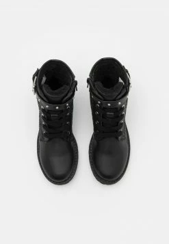 Friboo Schnürstiefelette - Black, Kinder -FRIBOO Geschäft 4faab33ed9f547ac800d847b863b2824