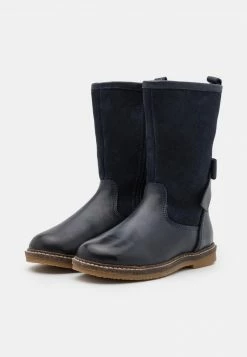 Friboo LEATHER - Stiefel - Dark Blue, Kinder -FRIBOO Geschäft 5024d699ab7b420dbf98970546b01cd2