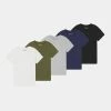 Friboo 5 PACK - T-Shirt Basic - Multi-coloured, Kinder -FRIBOO Geschäft 59401eaa34794129805165b507623928