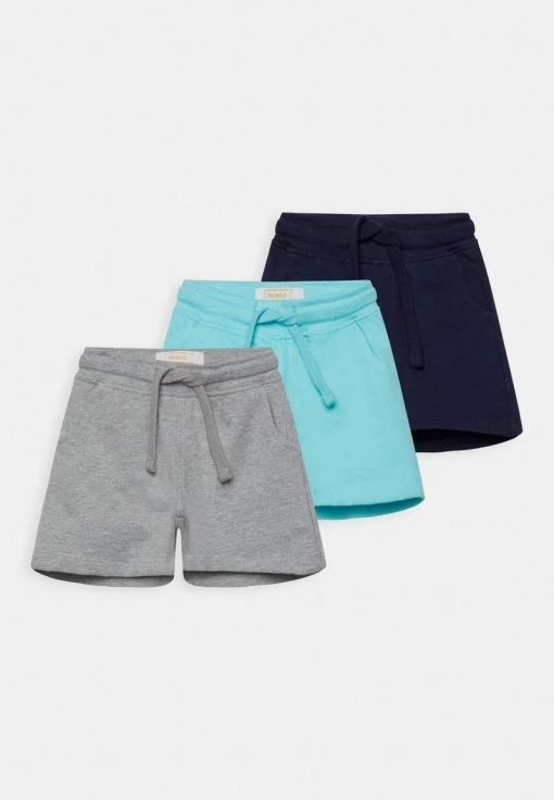 Friboo SOLID SPORT 3 PACK - Shorts - Grey / Dark Blue /turquoise, Kinder -FRIBOO Geschäft 5972bc651d0a440ab94bfe52669491d5