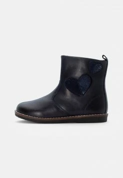 Friboo LEATHER BOOTIES - Stiefelette - Dark Blue, Kinder