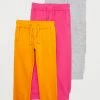 Friboo 3 PACK - Jogginghose - Berry/light Grey/ochre, Kinder -FRIBOO Geschäft 617900c657914eac91613ca213adbc86