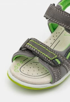 Friboo LEATHER - Trekkingsandale - Dark Grey, Kinder -FRIBOO Geschäft 658dc1eac15943e09eabc334d3fdd94e