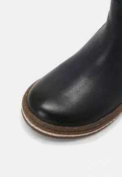 Friboo LEATHER BOOTIES - Stiefelette - Dark Blue, Unisex -FRIBOO Geschäft 6689351e067b410585c36469e80cc785