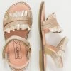 Friboo LEATHER - Riemensandalette - Gold, Kinder -FRIBOO Geschäft 6c5afffca3fa445baa49dafdbb9974e6
