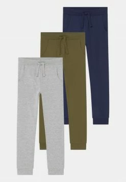 Friboo 3 PACK - Stoffhose - Grey/khaki/dark Blue, Kinder