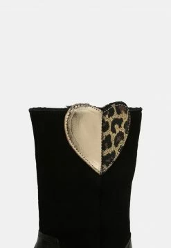 Friboo LEATHER - Stiefel - Black, Kinder -FRIBOO Geschäft 6efdef312a99464eafbaeb3baf973554