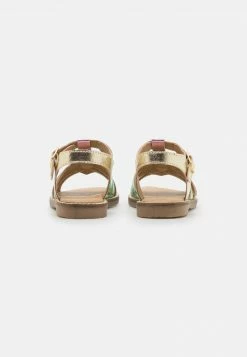 Friboo LEATHER - Riemensandalette - Gold, Kinder -FRIBOO Geschäft 7550e9c674334170bf9094b30feb918e
