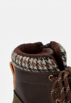 Friboo BOOTIES - Schnürstiefelette - Dark Brown, Kinder -FRIBOO Geschäft 781ef5987bf64b4cb82440d3230f7270