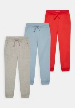 Friboo 3 PACK BASIC BOYS SWEATPANTS - Jogginghose - Grey, Blue, Red, Kinder