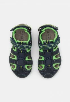 Friboo LEATHER - Trekkingsandale - Dark Blue, Kinder -FRIBOO Geschäft 84f8eea7562f4c02ad76af3fea0ed1bd