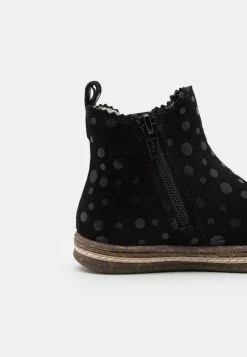Friboo LEATHER - Stiefelette - Black, Kinder -FRIBOO Geschäft 853d78a5530448169d1a48e3fddcf330