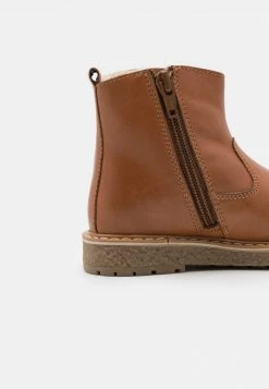 Friboo LEATHER - Stiefelette - Cognac, Kinder -FRIBOO Geschäft 876ab06ab4714c068ec2981234e12458
