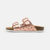 Friboo Pantolette Flach - Rose Gold, Kinder -FRIBOO Geschäft 8fdf6dacdac74247a8da6b1e3e1213f3