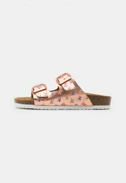 Friboo Pantolette Flach - Rose Gold, Kinder