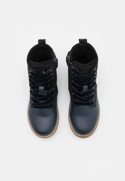 Friboo Schnürstiefelette - Dark Blue, Kinder -FRIBOO Geschäft 9bcc8249f8374d5cbafd7f37599eb247
