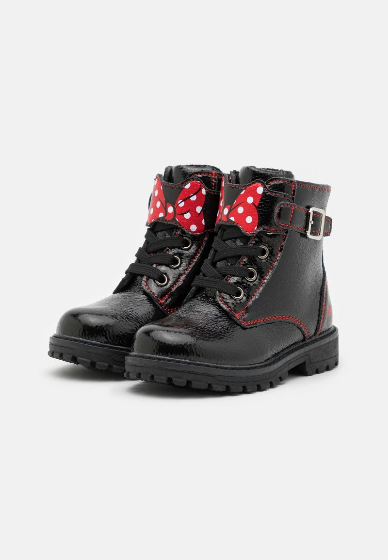 Friboo MINNIE MOUSE - Schnürstiefelette - Black, Kinder 4 Friboo MINNIE MOUSE - Schnürstiefelette - Black, Kinder – Bild 2