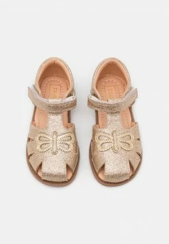 Friboo Riemensandalette - Gold, Kinder -FRIBOO Geschäft 9e0747da371d47e0bd73ac00ada0e529