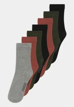 Friboo 7 PACK UNISEX - Socken - Black/khaki/grey
