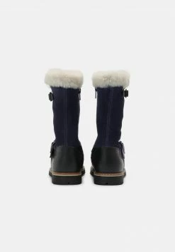 Friboo LEATHER - Snowboot/Winterstiefel - Dark Blue, Kinder -FRIBOO Geschäft a72b7412ff5b4d92bd1c8a0f8651579c