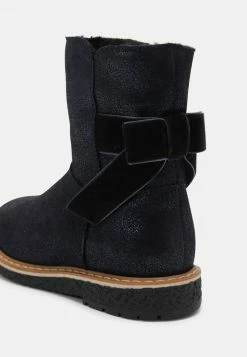 Friboo LEATHER - Snowboot/Winterstiefel - Dark Blue, Kinder -FRIBOO Geschäft a8ab6c88449644d28c0a55f7c6ff6c01