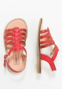 Friboo LEATHER - Riemensandalette - Red, Kinder
