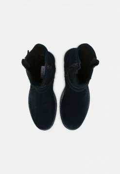 Friboo LEATHER - Stiefelette - Dark Blue, Kinder -FRIBOO Geschäft af106e3a3b3d492f88e3ac4d078d3d3f