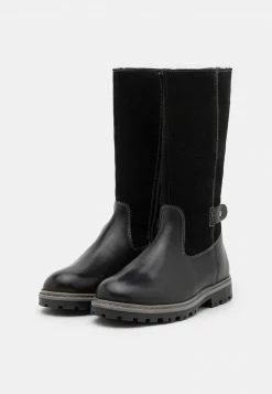 Friboo LEATHER - Stiefel - Black, Kinder -FRIBOO Geschäft b13a4f3576ca46ccafe347036c607356