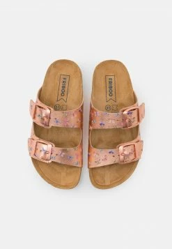 Friboo Pantolette Flach - Rose Gold, Kinder -FRIBOO Geschäft b788515a60d64e0e8949790626f79742