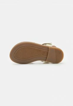 Friboo LEATHER - Riemensandalette - Gold, Kinder -FRIBOO Geschäft baf177859be048c0a4aa7ff39b4b7028