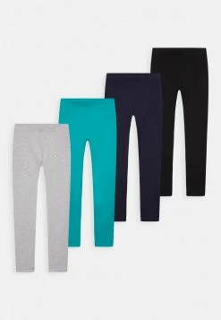 Friboo 4 PACK BASIC GIRLS - Leggings - Hosen - Multi-coloured, Turquoise, Grey, Kinder