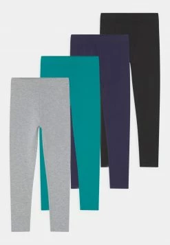 Friboo BASIC GIRLS 4 PACK - Leggings - Hosen - Multi-coloured, Kinder