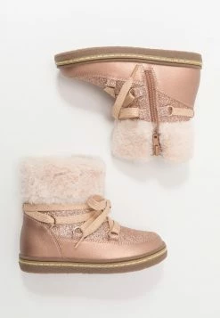 Friboo Schnürstiefelette - Rose Gold, Kinder
